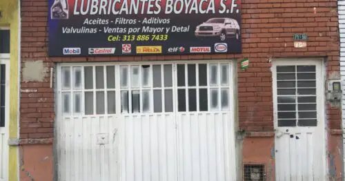 LUBRICANTES BOYACA SF LUBRICANTES BOYACA SF